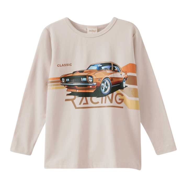 Milky Retro Racer Tee
